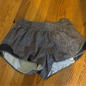 Lululemon Grey Hotty Hot Shorts
